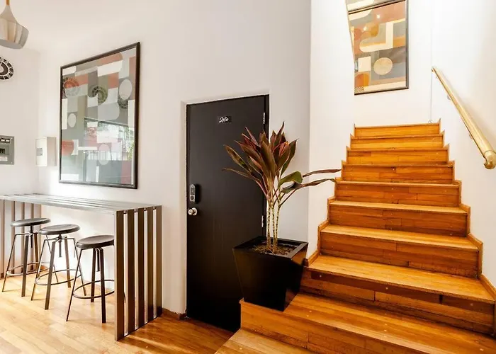Nomadier - Private Ensuite With Desk In Condesa, Cdmx Habitación en casa particular